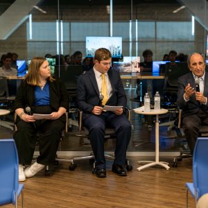 Andy Lack fireside chat at West Virginia University