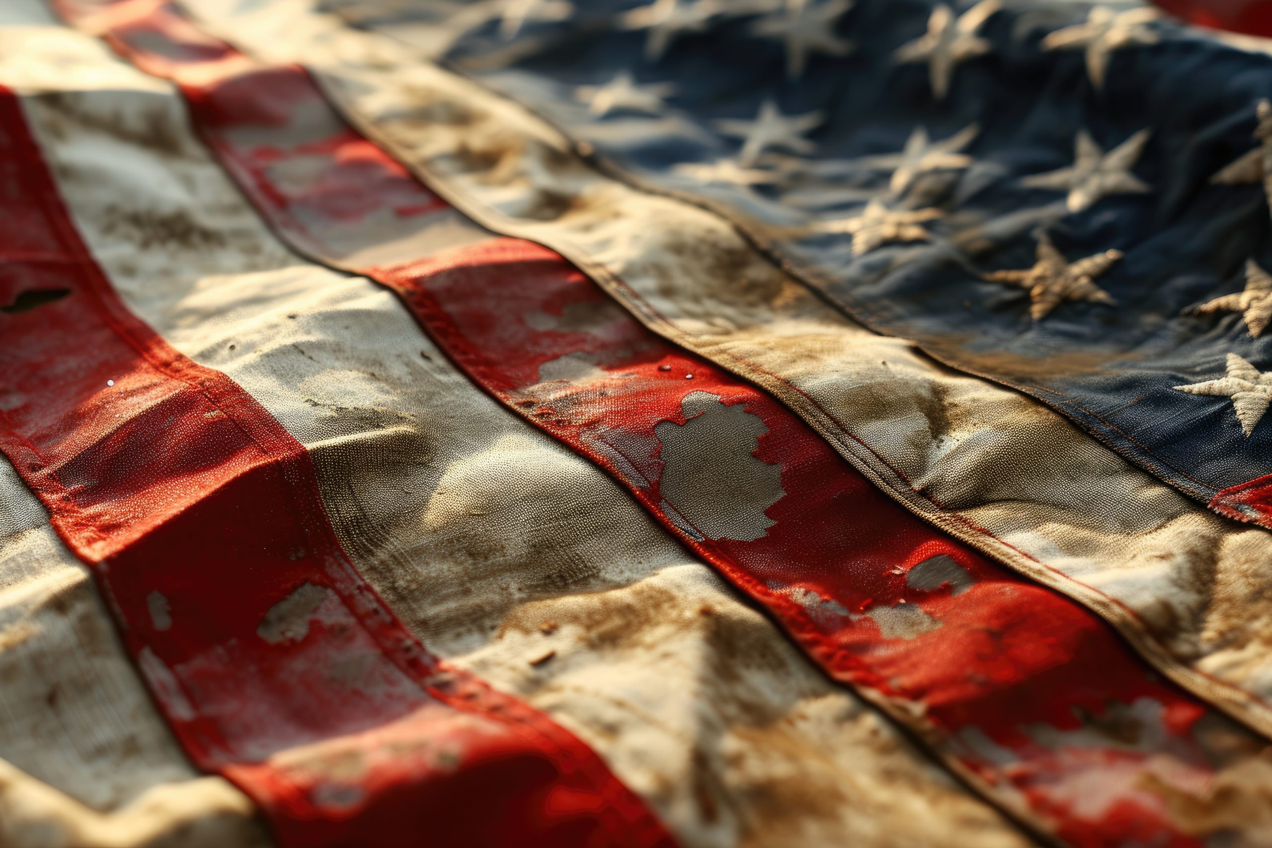 USA flag vintage